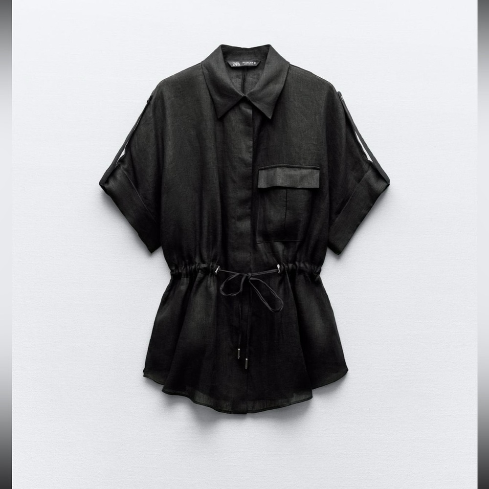 Linen coord set. - Picture 2 of 4